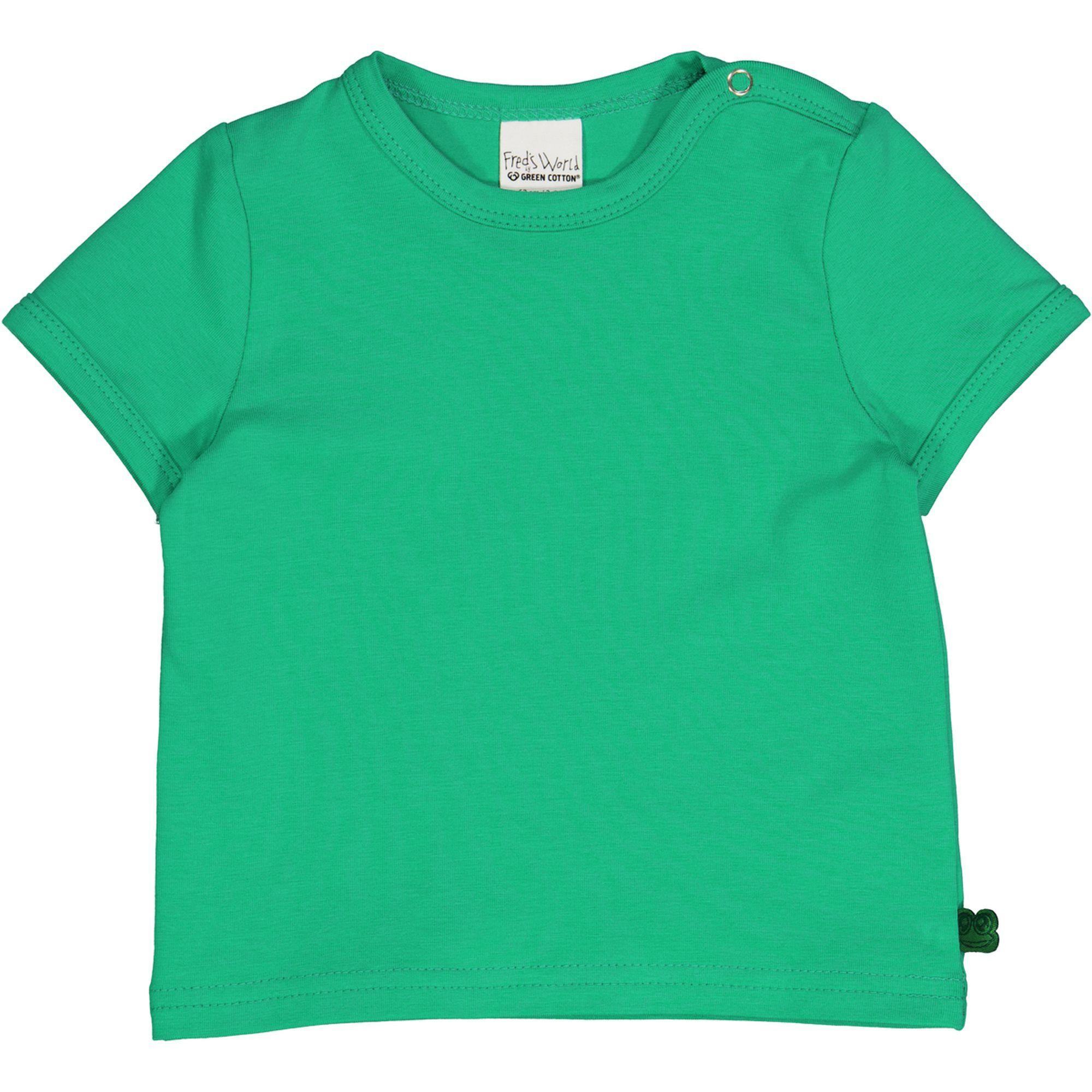 Image of Babyshirt Unisex Rasengrün 74-80