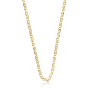 Collier Carrera Gelbgold 750, 3.5mm, 55cm