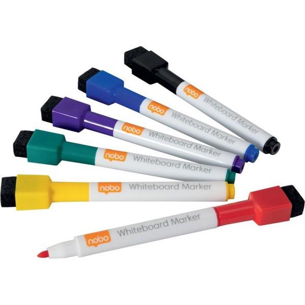 Image of Trocken Abwischbare Mini-marker, Sortierte Farben (6) Unisex