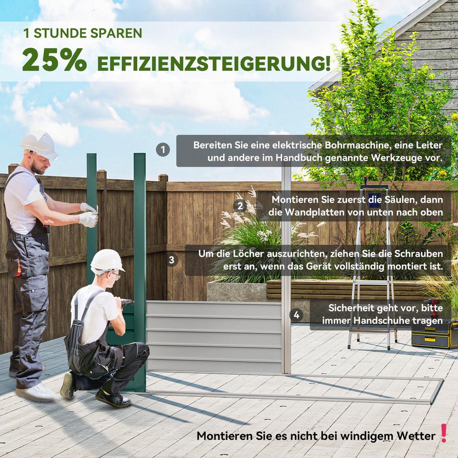 Outsunny Gerätehaus  