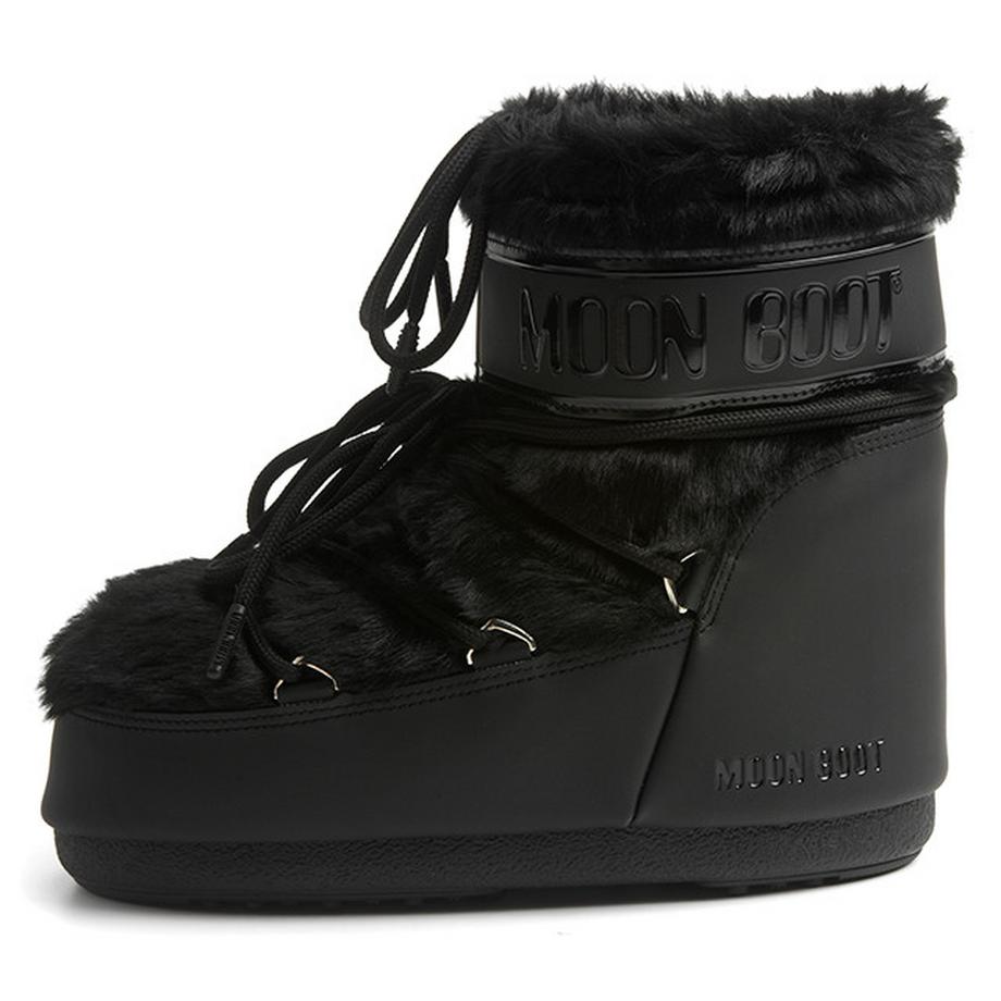 MOON BOOT  MB ICON LOW FAUX FUR 