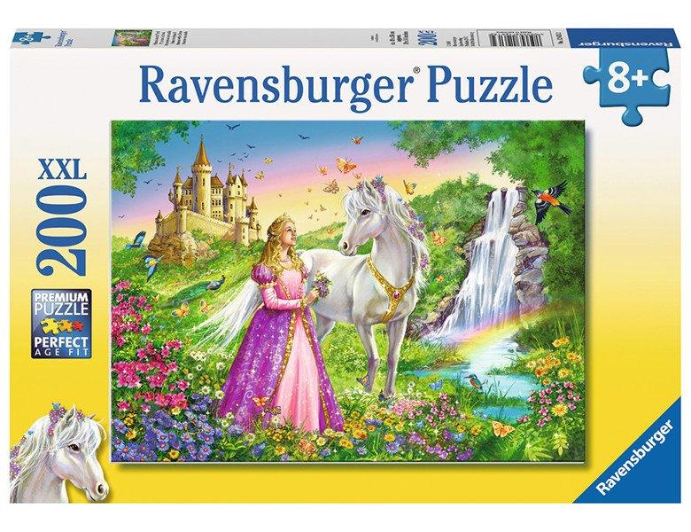 Image of Puzzle Prinzessin mit Pferd (200XXL)