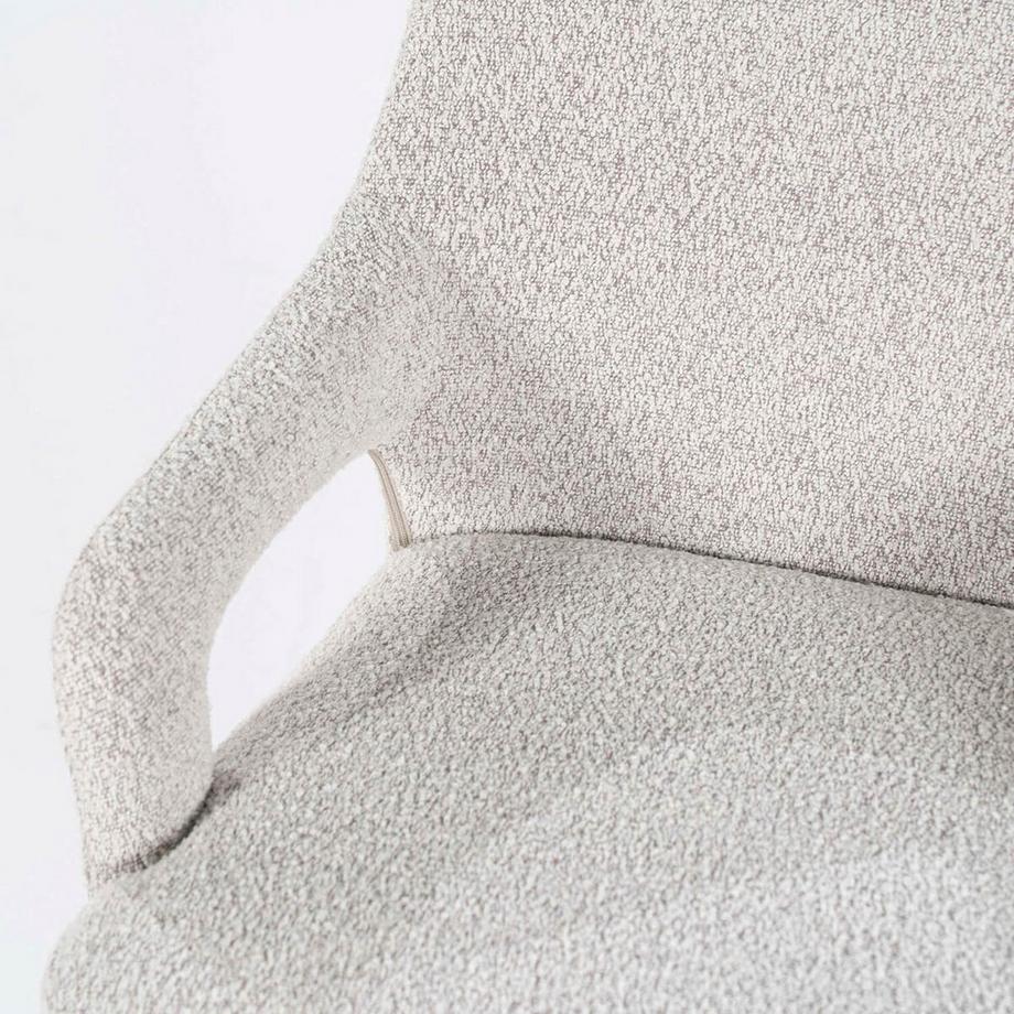 mutoni Chaise avec accoudoirs Fika beige  