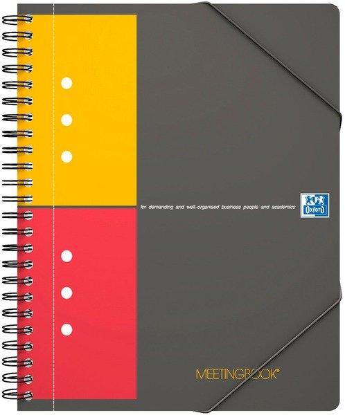 Oxford OXFORD Meetingbook A5+ 100102104 kariert 5mm, 80g 80 Blatt  