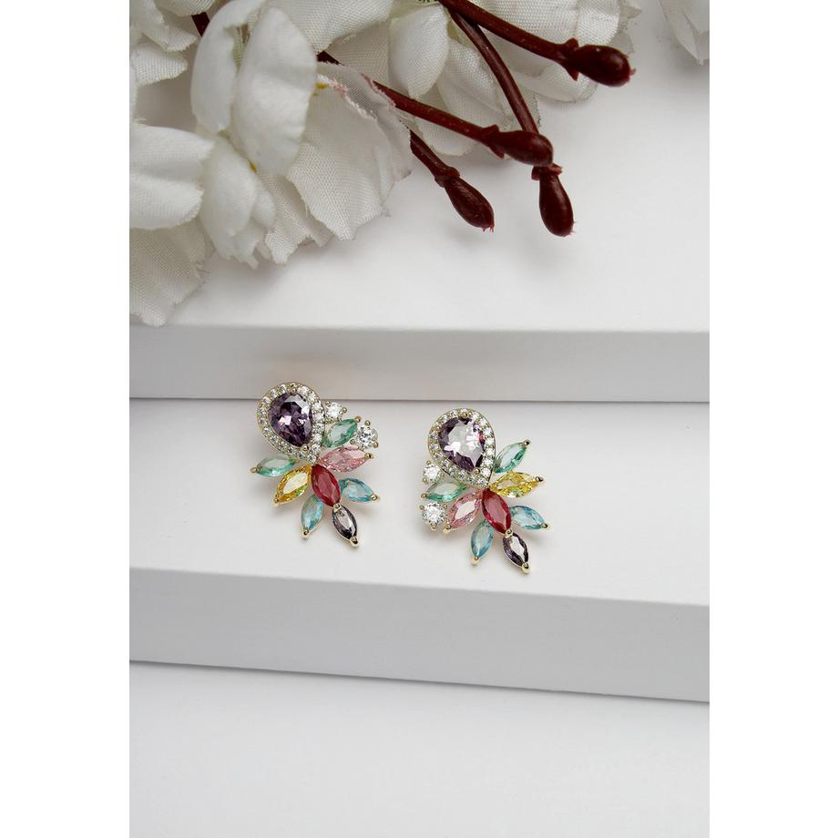 AVANT-GARDE PARIS  Diva Kollektion Zarte Honigbienen-Tropfenohrringe 