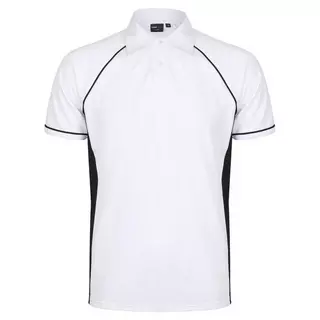 Finden & Hales  Sport PoloShirt, Kurzarm Blanco