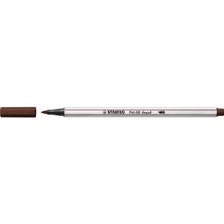 STABILO STABILO Fasermaler Pen 68 Brush 568/45 braun  