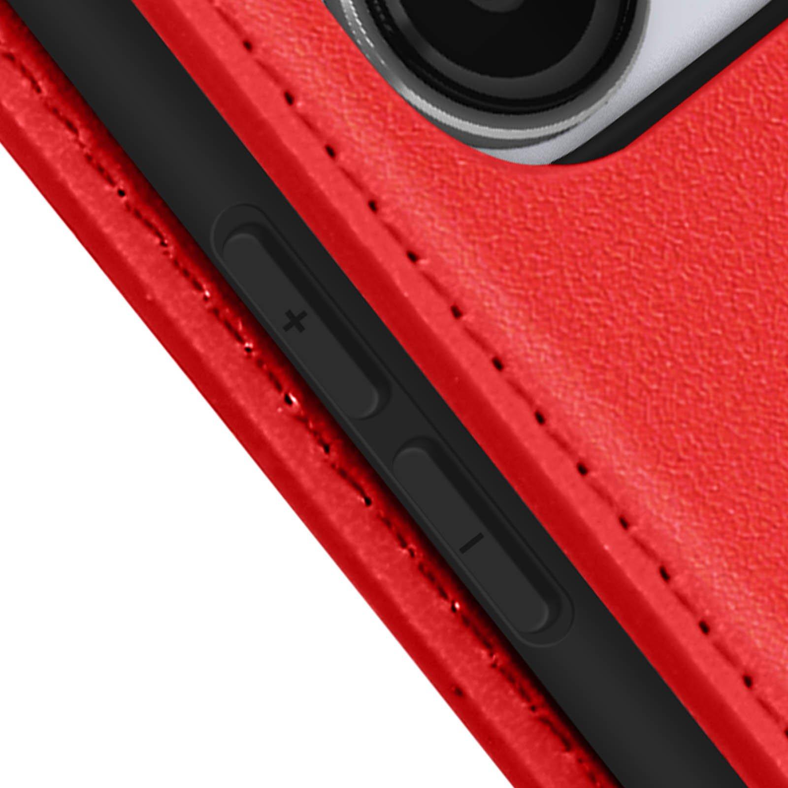 Avizar  Classic Cover Samsung S21 Ultra Rot 