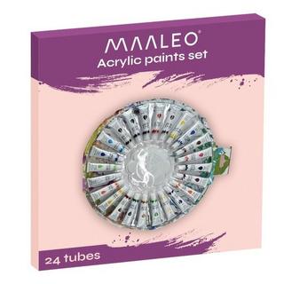 Maaleo Colori acrilici 12 ml - set da 24 Maaleo 24725  