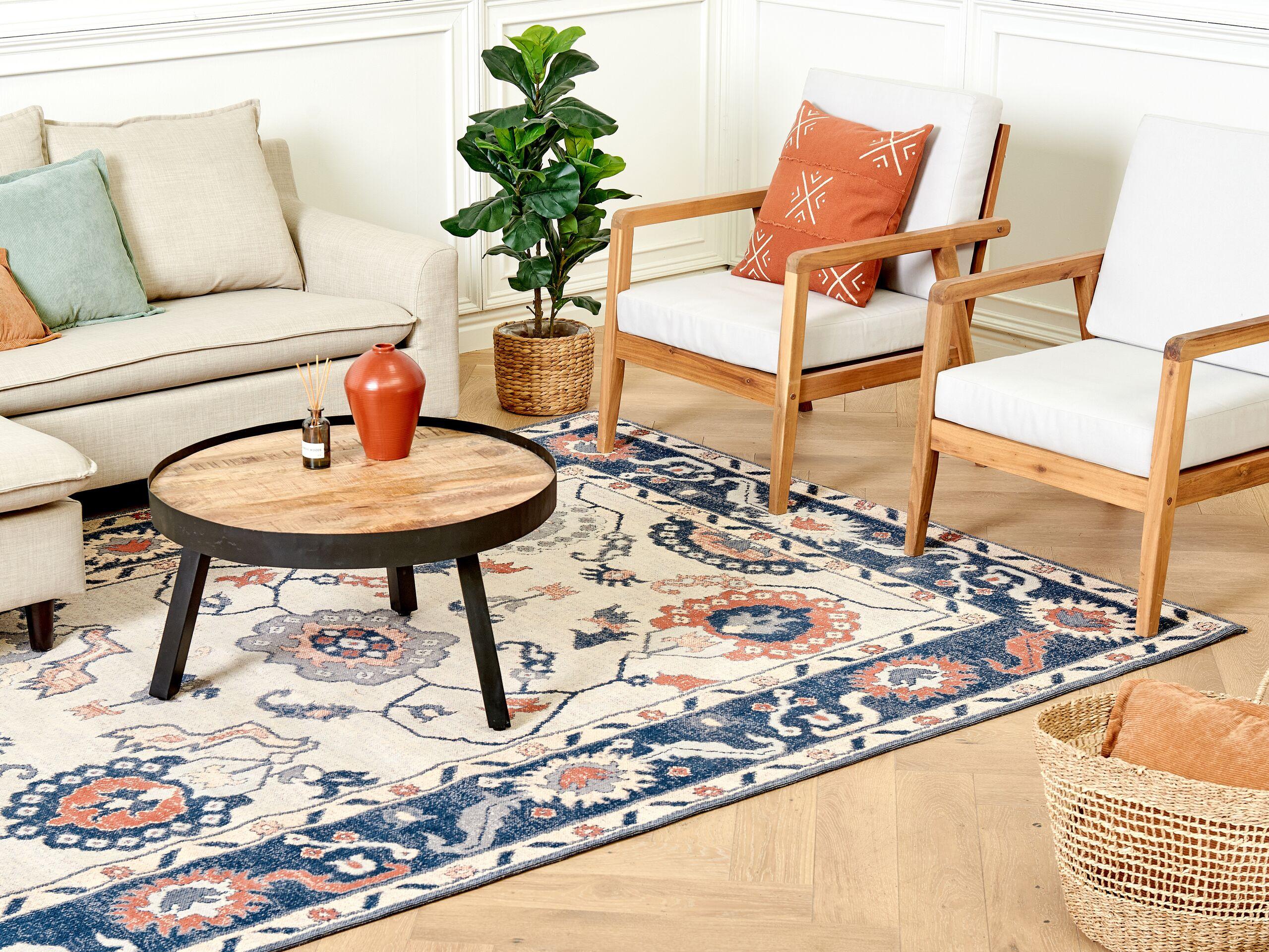 Beliani Tapis en Coton Boho KABTA  