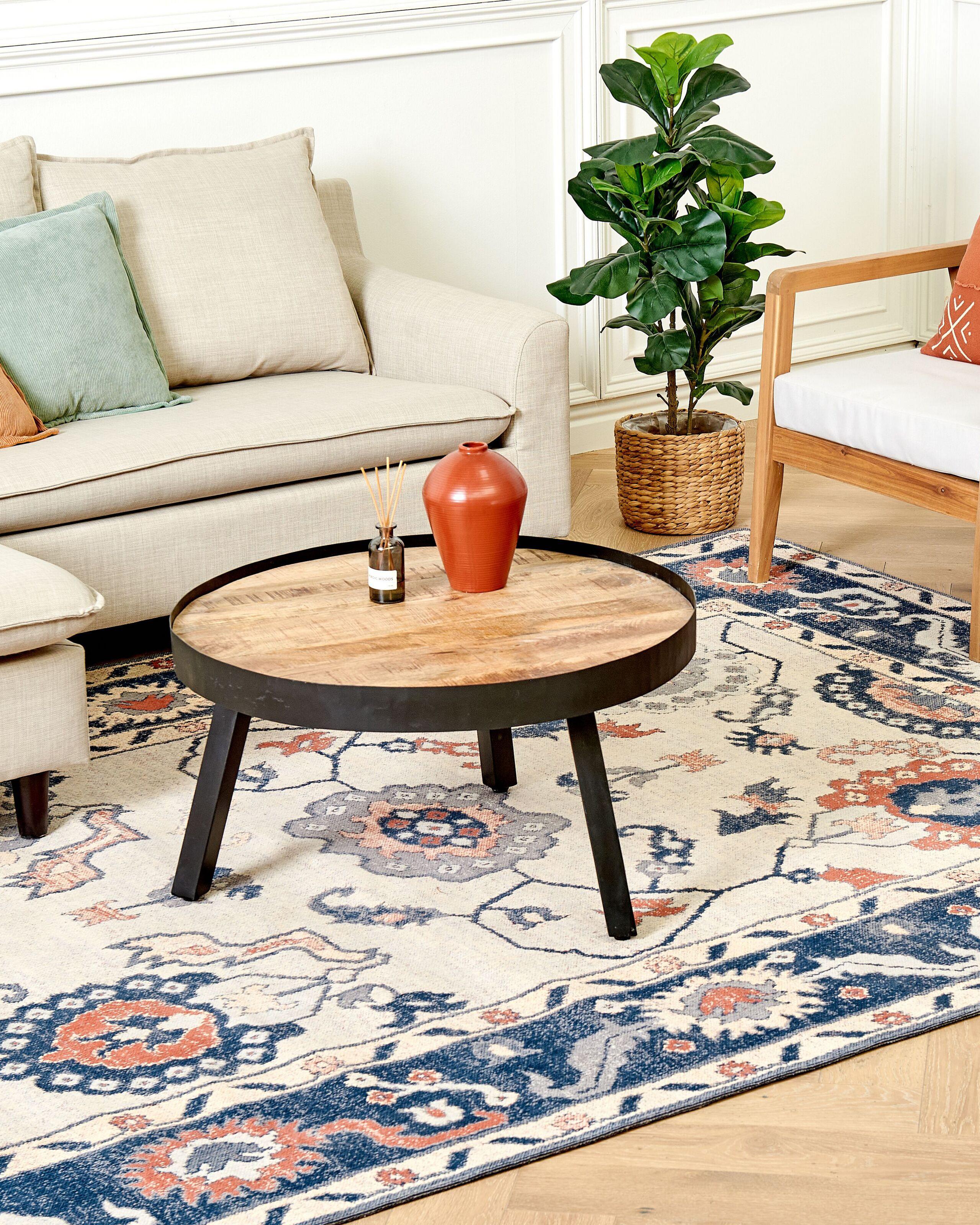 Beliani Tapis en Coton Boho KABTA  