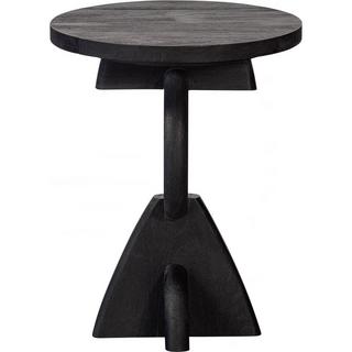 mutoni Table d'appoint Pete Mango noir  