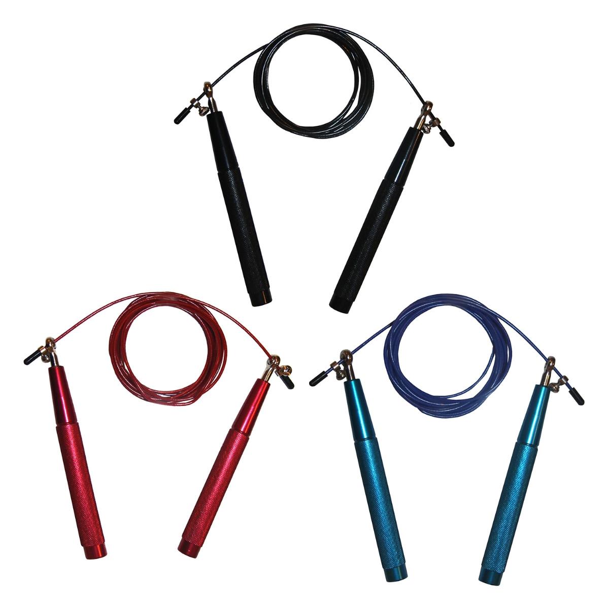 FITNESS FIRST  Fitness First Corde à sauter  pro réglable rouge 