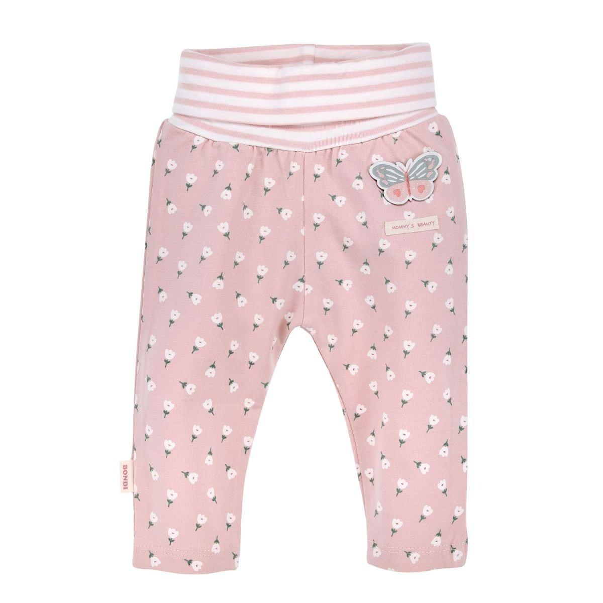 Image of Baby Hose Blumenallover Unisex Rosa 86