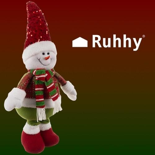 Ruhhy Bonhomme de neige de Noël - télescopique 95cm Ruhhy 22331  