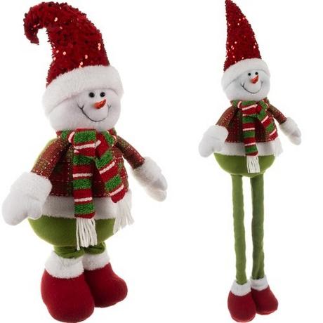 Ruhhy Bonhomme de neige de Noël - télescopique 95cm Ruhhy 22331  