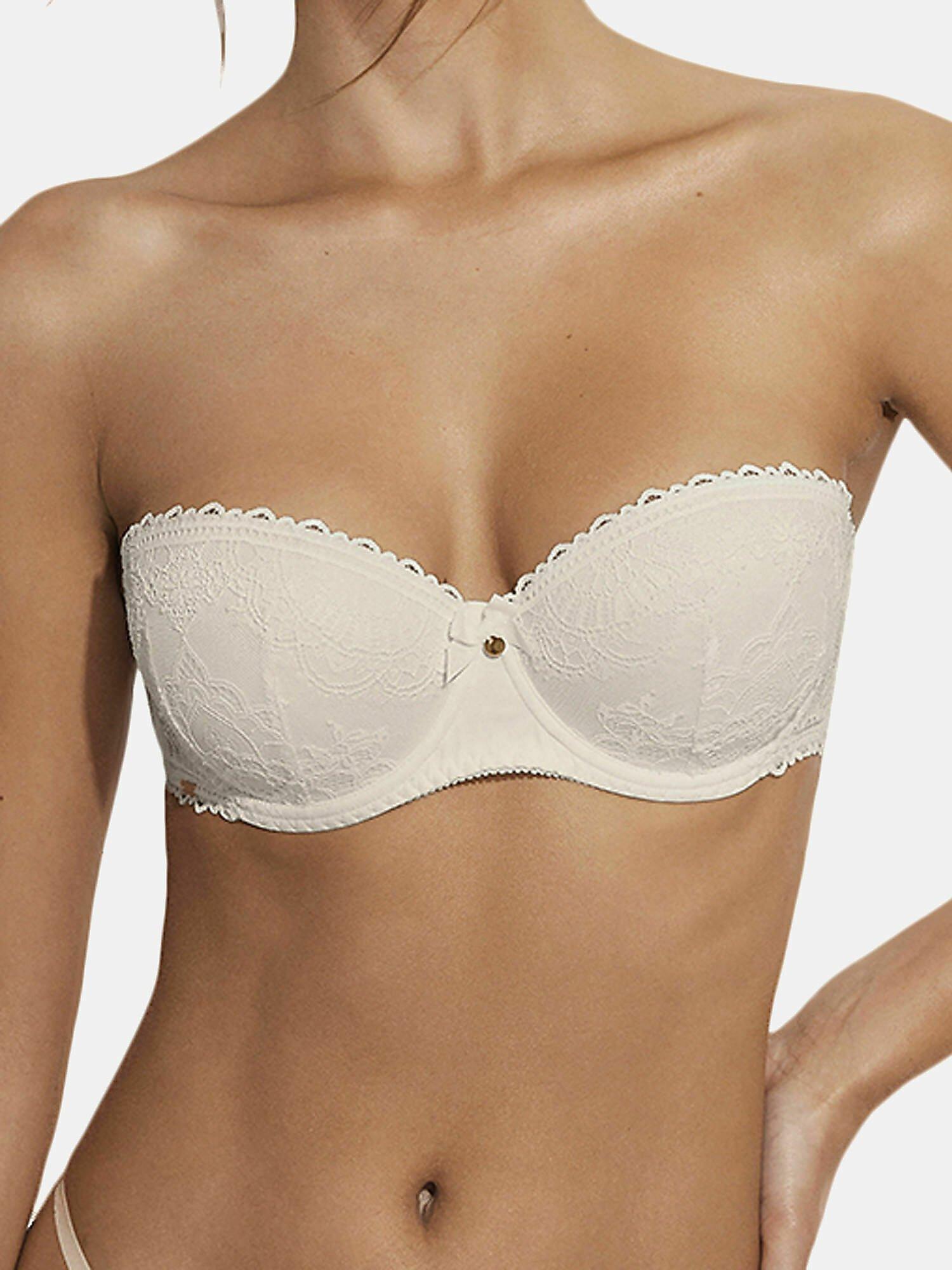 Image of Vorgeformter Gepanzerter Bandeau-bh Penelope Mariage Damen Elfenbein D/80