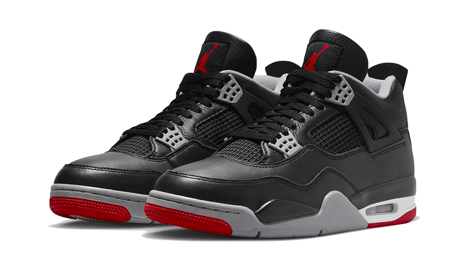 Image of Air Jordan 4 Retro Bred Reimagined Damen Schwarz 42.5
