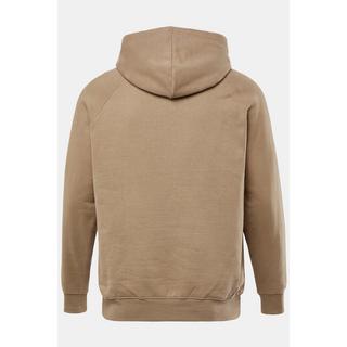 JP1880  Felpa con cappuccio, tasca a marsupio, fino alla taglia 8 XL 