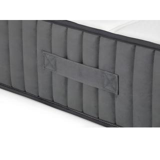 Vente-unique Matelas 140 x 200 cm ressorts ensachés 7 zones et mousse haute résilience ép.26cm - AUDACE de PALACIO  