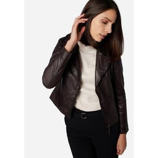 RICANO  Giacca in pelle per donna Sally, stile biker 