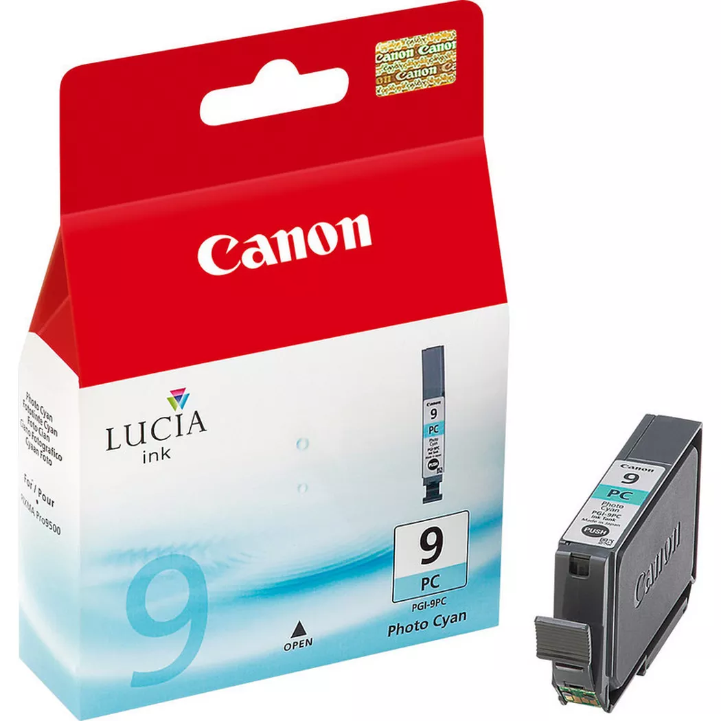 Canon – Tintenpatrone photo cyan PGI-9PC PIXMA Pro9500 14ml, One Size