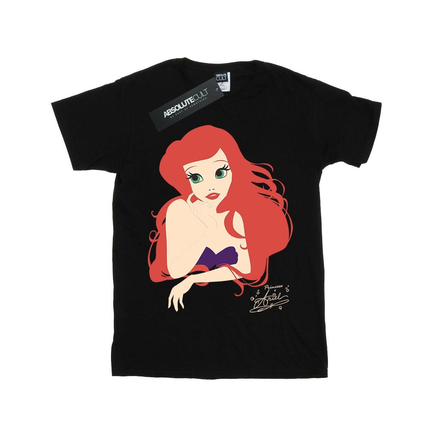 Image of Ariel Silhouette Tshirt Mädchen Schwarz 152-158