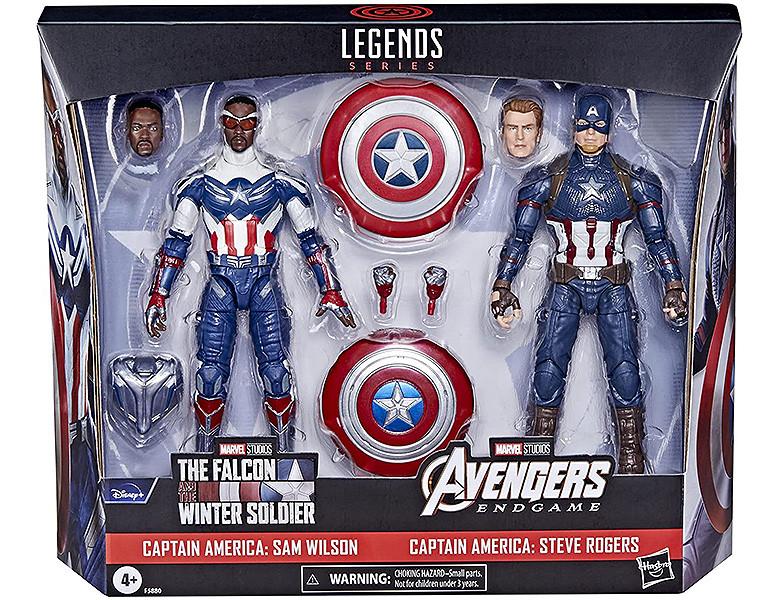 Hasbro  Avengers Captain America & The Falcon (15cm) 