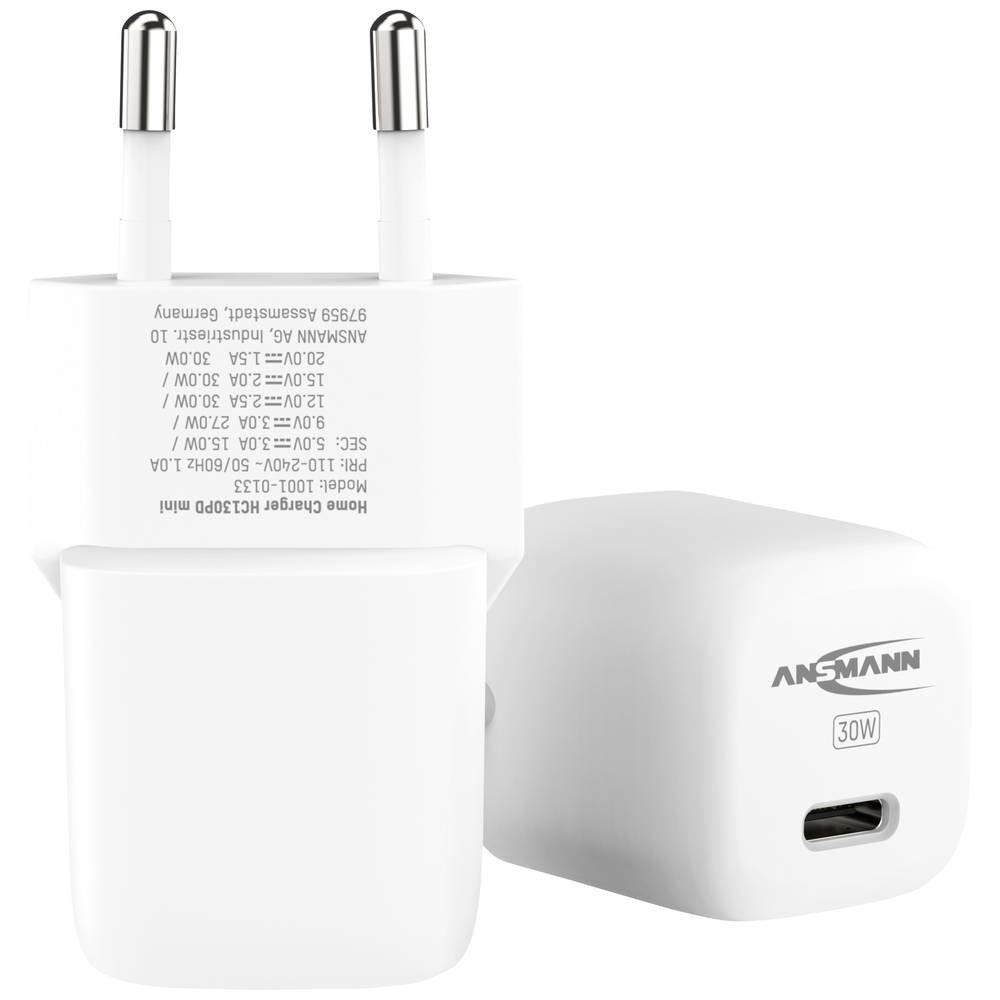 ANSMANN  Chargeur USB Home charger HC130PD-mini 3 A 30 W 1 port 