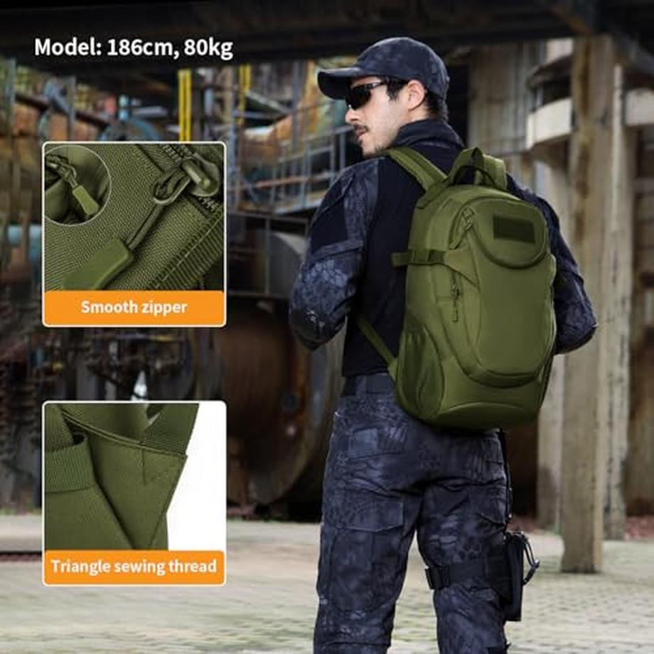 Only-bags.store Taktischer Militär Wasserdichter Mini Tagesrucksack  