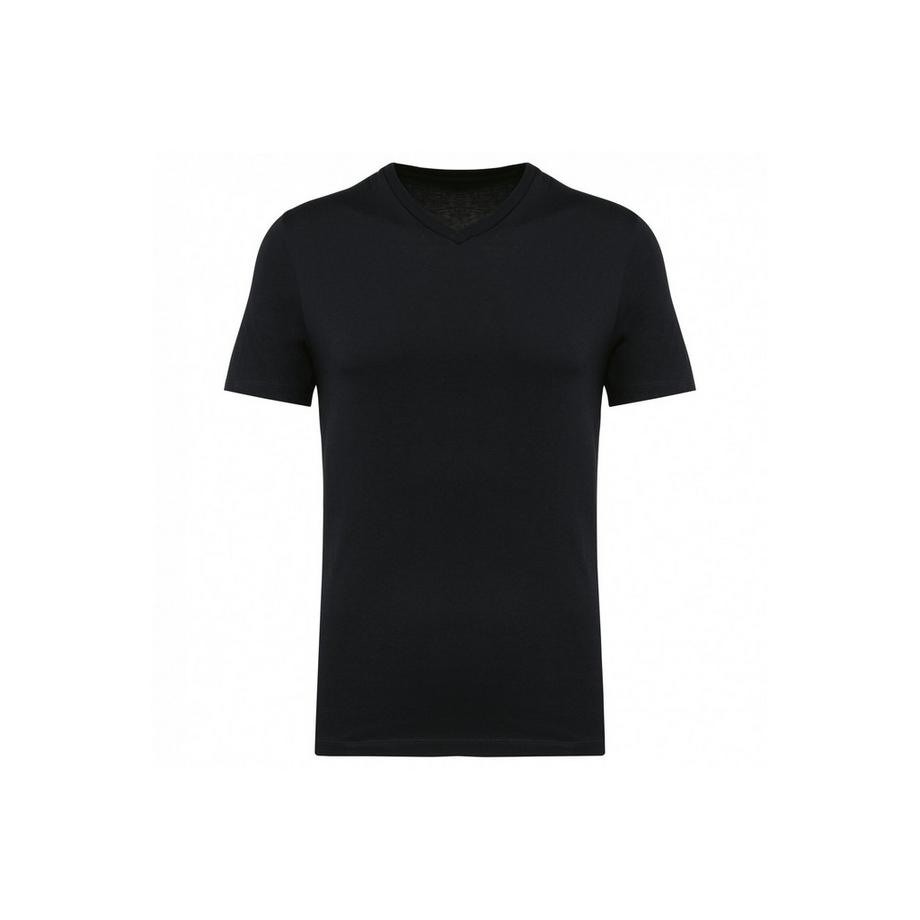 t-shirt suprima con scoo a v