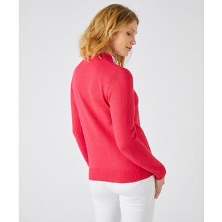 Damart  Pull col polo maille jersey souple. 