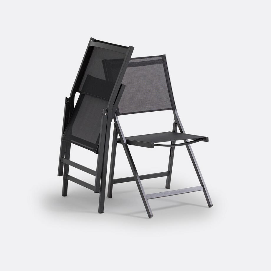 La Redoute Intérieurs Lot de 2 chaises pliantes  