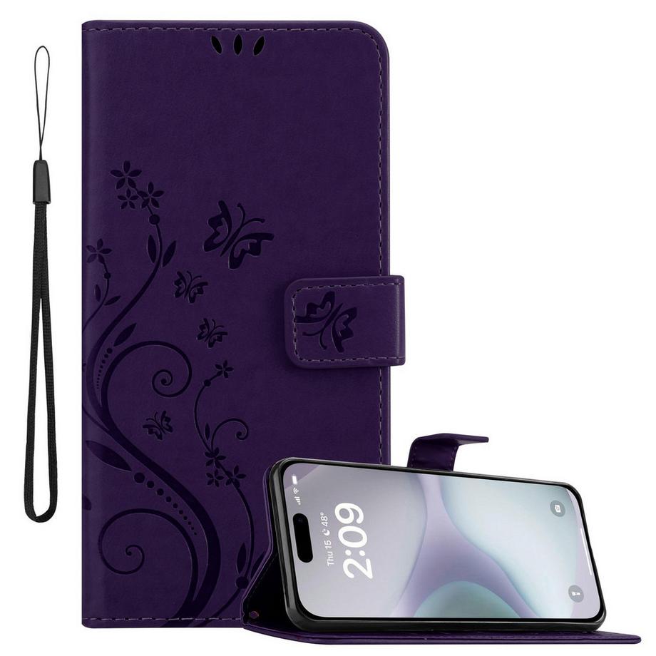 iPhone 16 Hülle mit Blumen Muster