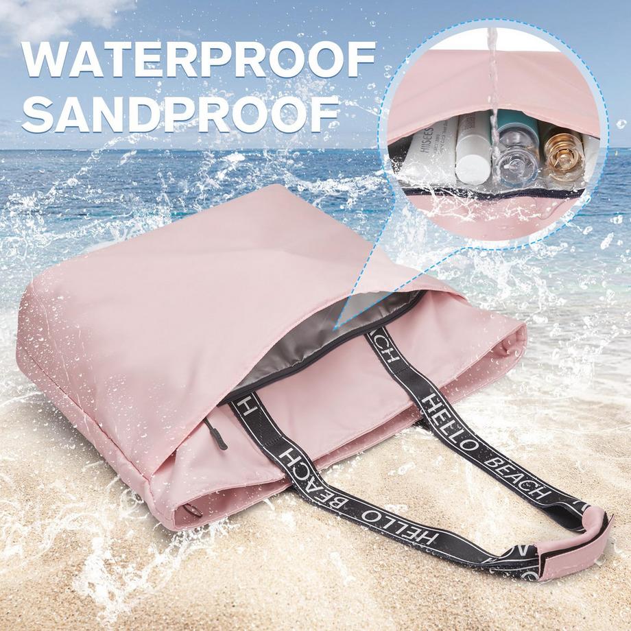 Only-bags.store Sac Fourre-Tout de Plage Imperméable  