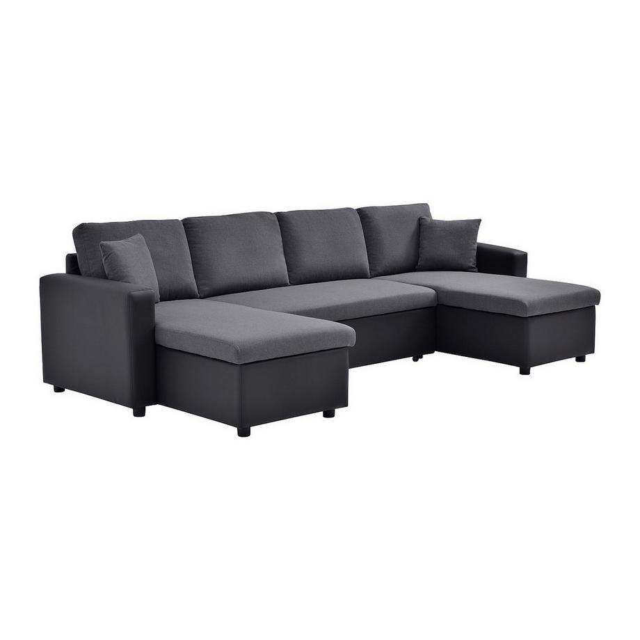 Vente-unique Schlafsofa 5 Personen GAZUR  