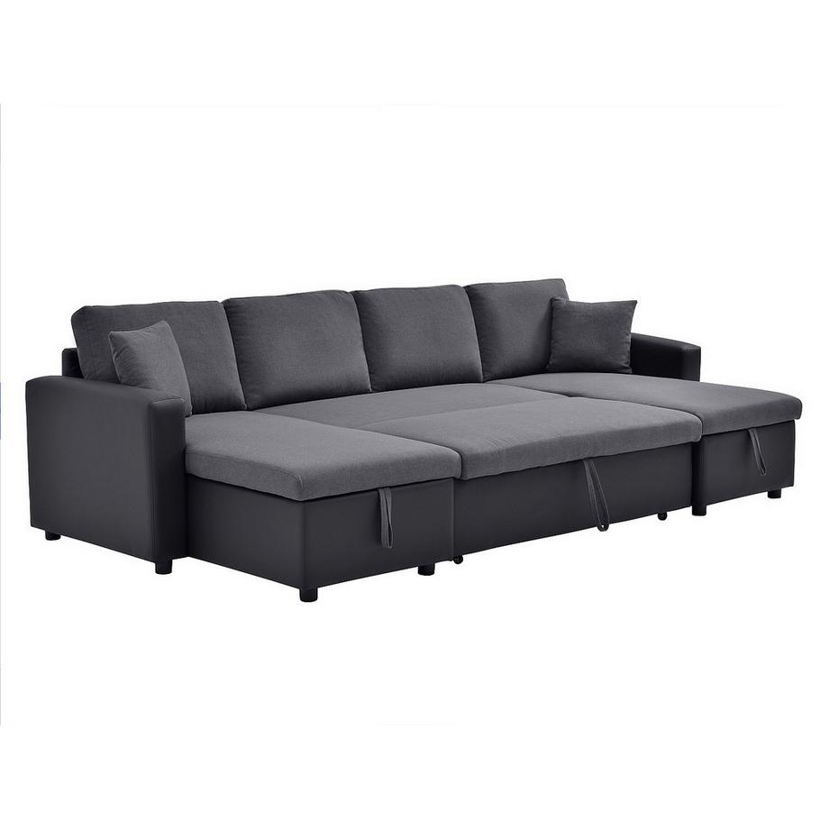 Vente-unique Schlafsofa 5 Personen GAZUR  