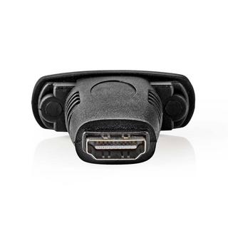 Nedis  HDMI™ Adapter | HDMI™ Input | DVI-D 24+1-Pin Female | Nickel Plated | Straight | ABS | Black | 1 pc. | Boîtier 