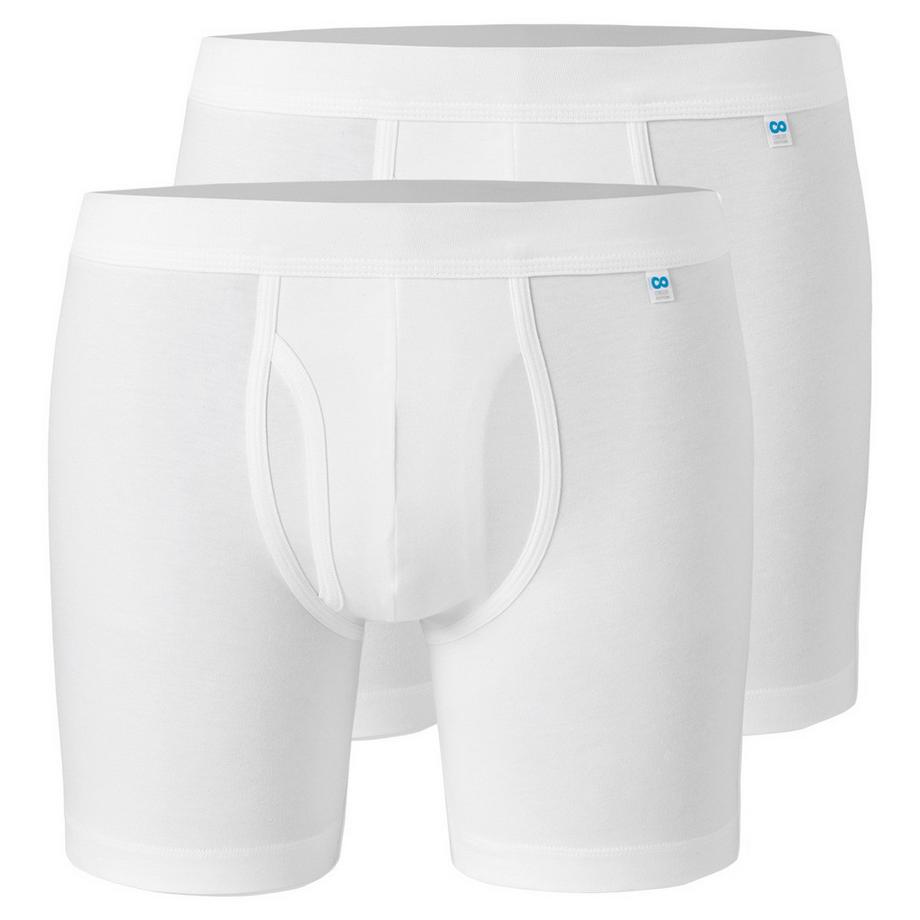 Schiesser Long Life Cotton Cyclist Shorts 2er Pack  