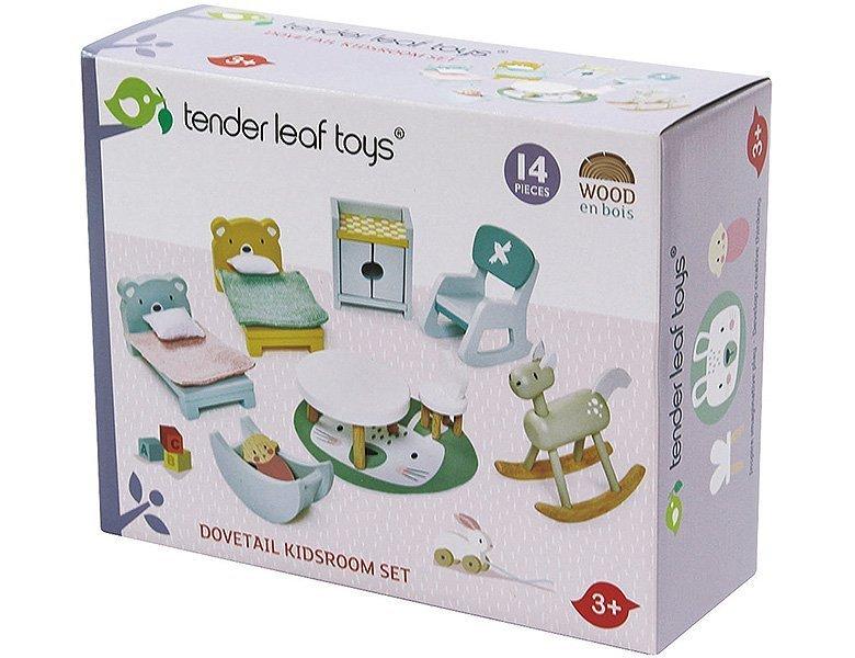 Tender Leaf Toys  Puppenhaus Kinderzimmer 
