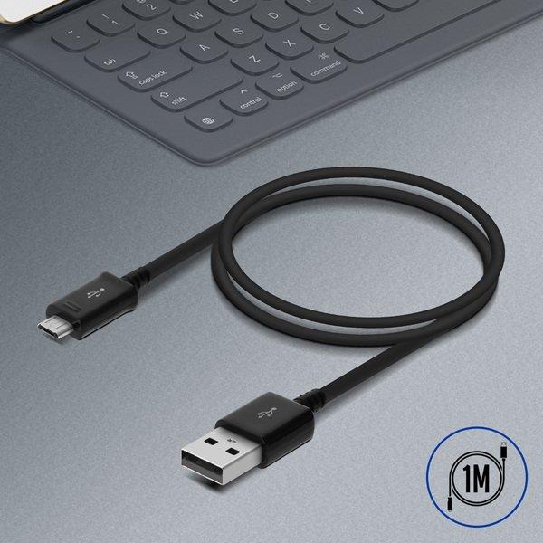 SAMSUNG  Original Samsung Micro-USB Kabel Schwarz 