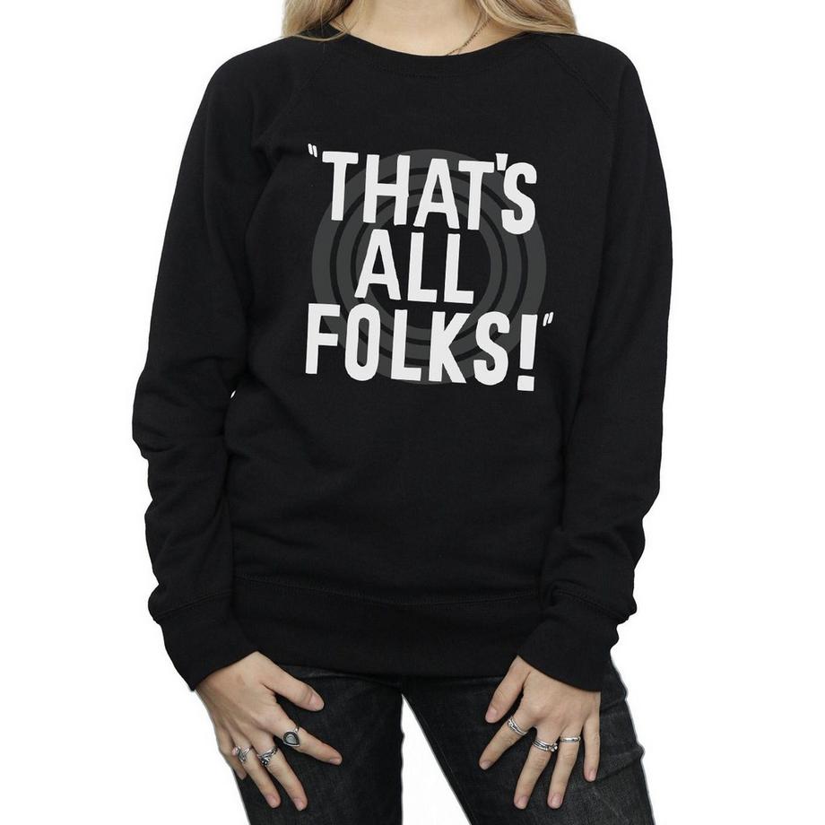 LOONEY TUNES That's All Folks Sweatshirt  