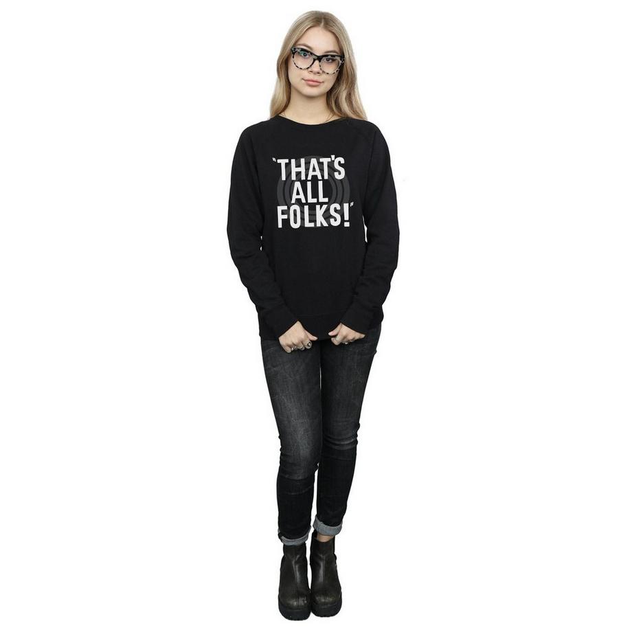 LOONEY TUNES That's All Folks Sweatshirt  