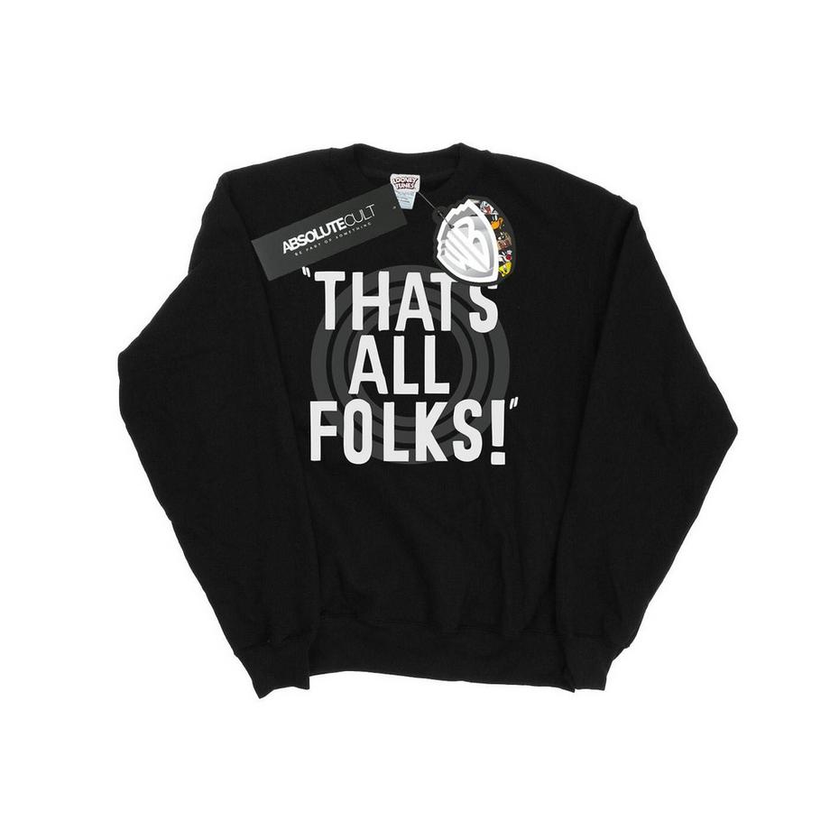 LOONEY TUNES That's All Folks Sweatshirt  
