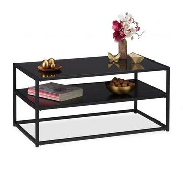 Table basse noire