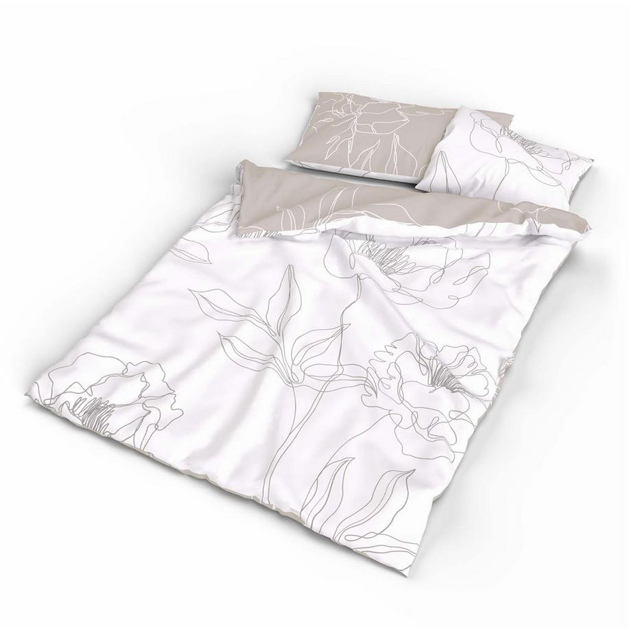 Lotus Bettwaren Lotus Création Mavis Copripiumino Raso  