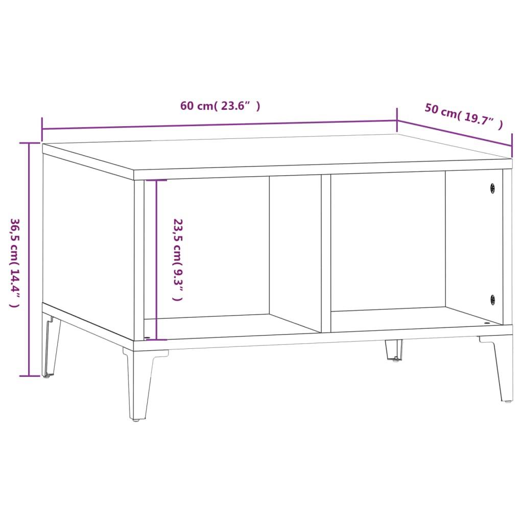 VidaXL Couchtisch holzwerkstoff  