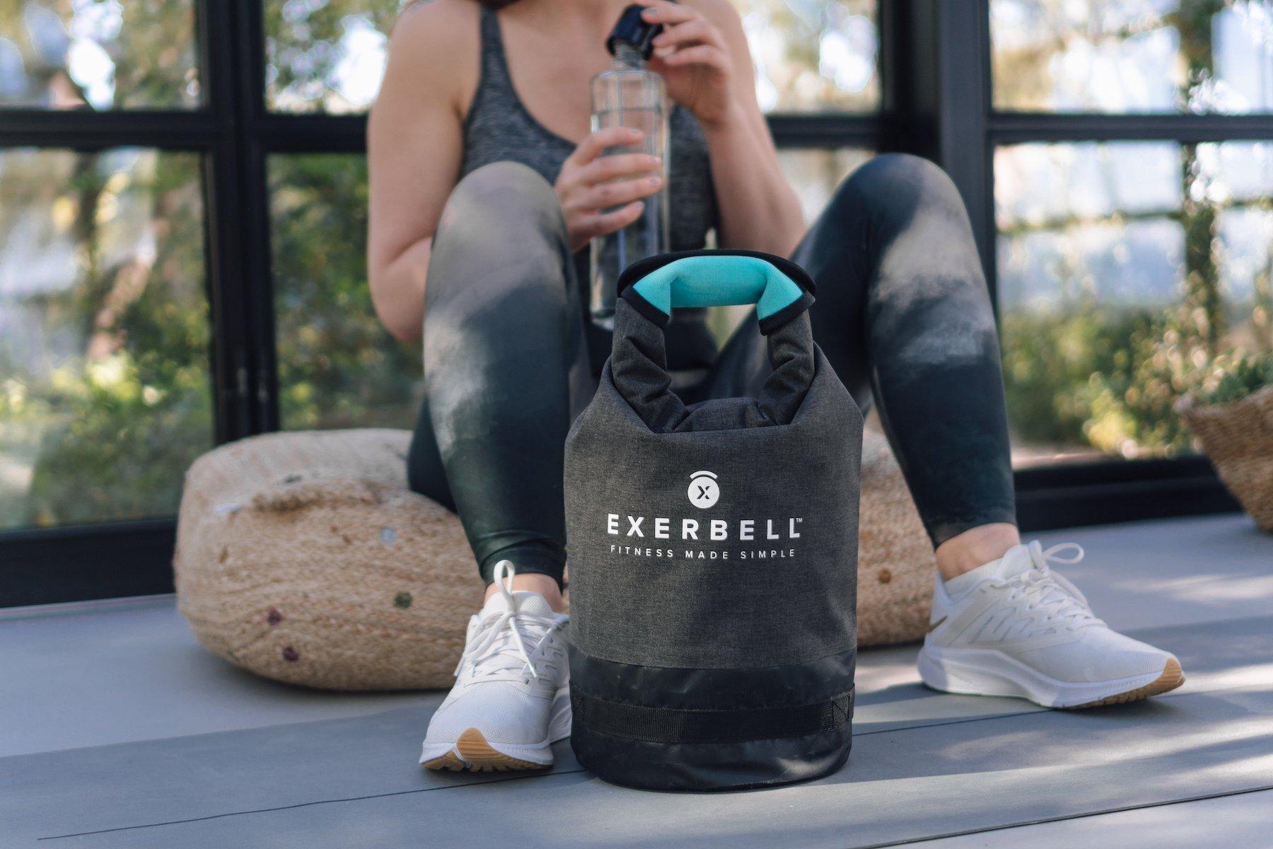 Exerbell  Faltbarer Kettlebell- Grau 