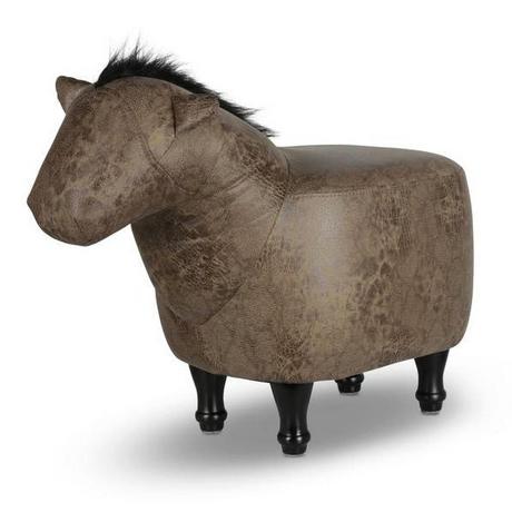 ZOOSY  Tabouret Zoosy Cheval "Sunny" Marron 