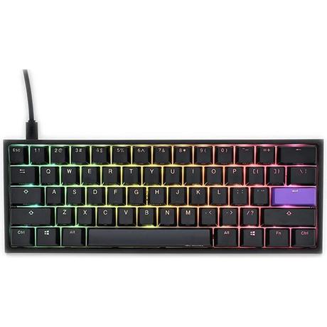 Ducky  ONE 2 Mini MX-Speed Silver, RVB-LED - Suisse 